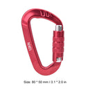 Lightweight Outdoor D-Shaped Backpack Carabiner Aluminum Alloy Bag Hanging Clasp