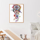 Diamond Painting 5D Full Round Drill Mosaic DIY Color Dreamcatcher Kit Art Decor