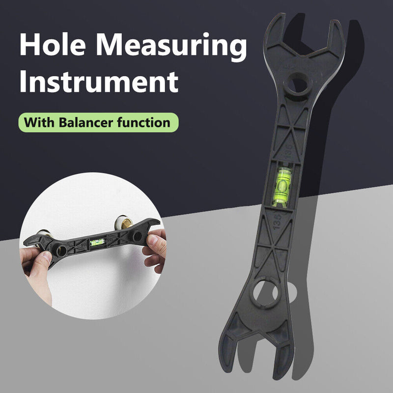 Double-ended Wrench Plastic Shower Wrench Easy Operation Tap Spanner Repair Tool