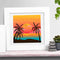 Sea Sunset Drawing Frameless DIY Oil Paint by Numbers Canvas Home Decor Kit