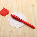2 in 1 Luminous Light Invisible Ink Pen UV Kids Drawing Magic Pens (Red) Newly