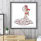 DIY Elegant Lady Kit Rhinestone Drawing 5D Special Shaped Diamond Painting Newly