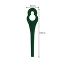 #A 40pcs Cordless Grass Trimmer Strimmer Plastic Blade Cutter Tool for Terratek
