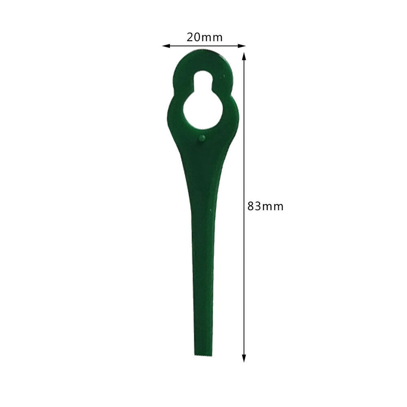 #A 40pcs Cordless Grass Trimmer Strimmer Plastic Blade Cutter Tool for Terratek