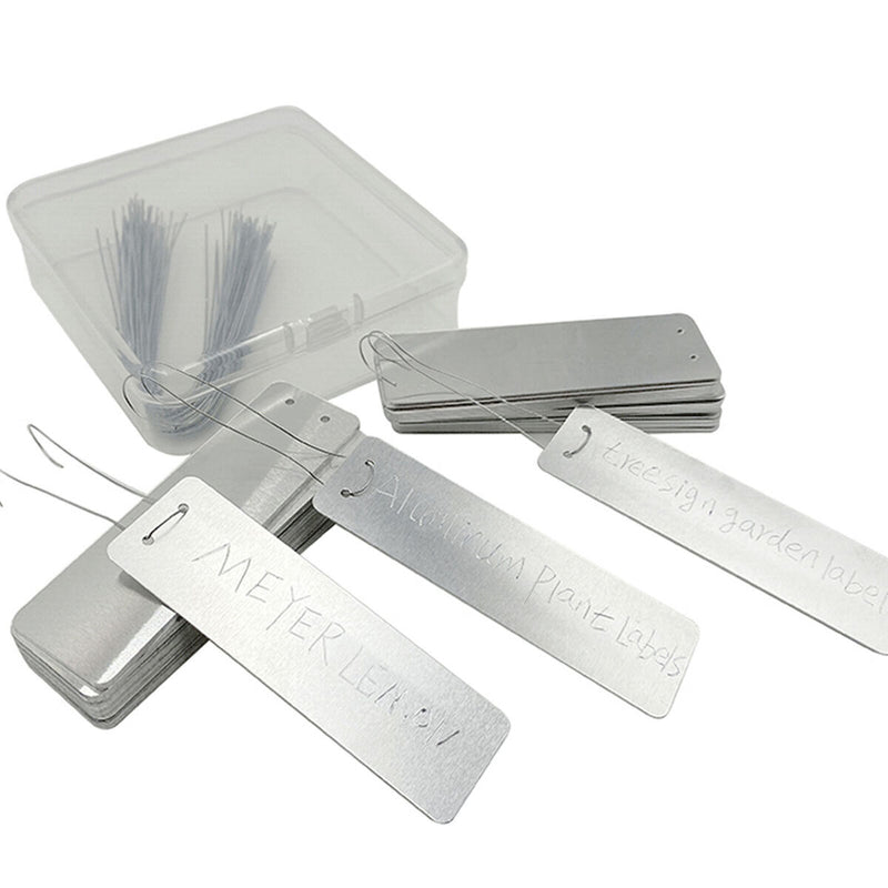 Garden Plants Rectangular Labels-Easy Write with Ballpoint