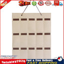 Eyeglasses Wall Door Hanging Pocket Glasses Storage Bag (Khaki) Newly