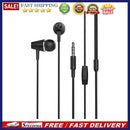 Hoco M34 Wired Earphone In Ear Headset Super Bass Headphone w/Mic (Black)