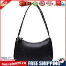 Leather Women Handbag, Classic Armpit Shoulder Bags, Black for Ladies Girls