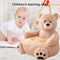 Cute Learning to Sit Baby Sofa Cover Seat Support without Filler (Bear) Newly