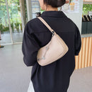 Fashion Women Butterfly Chain PU Underarm Bag Casual Small Handbags (Khaki)