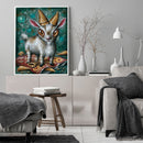 5D DIY Full Drill Round Shape Sheep Rhinestone Diamond Drawing Home Decoration