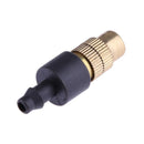 10pcs 4/7PVC Brass Sprinkler Head Garden Tool Spray Mist Nozzle
