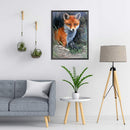 Full Cross Stitch 11CT Fox Counted Embroidery DIY Needlework Kits Handmade Sets