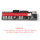 009S Plus 3A USB 3.0 PCI Express Riser Card PCI-E 1X to 16X Extender Adapter