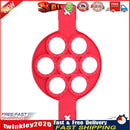 Pancake Egg Ring Maker Silicone Nonstick Kitchen Cooking Tool With 7 Holes Newly
