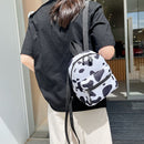 Fashion Women Animal Pattern Printing Backpack Casual Small Handbags (C)