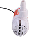 White Red Color Solar Power Submersible Fish Pond Fountain Pool Water Pump