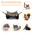 Small Animal Hammocks Hideout for Ferret Hanging Hammock Rat Bed Sleeping B