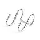 Steel Holder Organizer Hanger Storage Rack Clasps Hooks Double S Shaped Hook