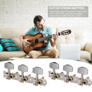 2x Metal Guitar Tuning Pegs Machine Head Tuners for Classic Folk Guitar Parts