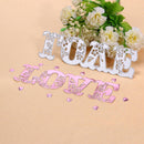 Love Cutting Dies Stencils Scrapbook Embossing DIY Craft Album Card Ges