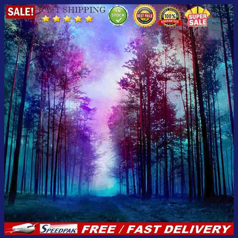 DIY Diamond Painting Kits Full Square Drill Starry Woods Home Decoration Gift