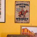 West Cowboy Metal Sign Tin Retro Plate Cafe Poster Wall Art Decor Iron Painting