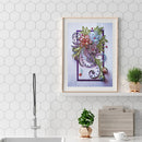 5D DIY Diamond Painted Special Shaped Diamond Flower Series PH035 Newly
