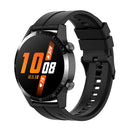 22mm Silicone Band for Huawei Watch GT 3 46mm/GT Runner Strap (Black) Newly