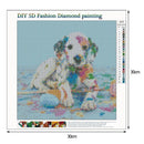 5D DIY Full Drill Diamond Painting Color Animal Cross Stitch Embroidery (01