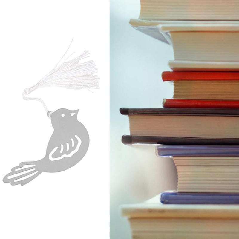 Creative Wedding Gift, Pretty Bird, Metal Tassel, Bookmarks in Action