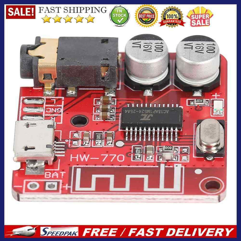 Bluetooth Audio Receiver Board MP3 Lossless Decoder Wireless Stereo Music Audio