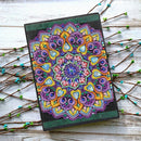 DIY Mandala Special Shaped Diamond Painting 50 Pages A5 Sketchbook Diary Book