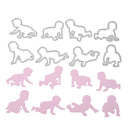 8pcs DIY Cutting Dies Stencils Scrapbook Embossing Craft Album Card Gifts-226403