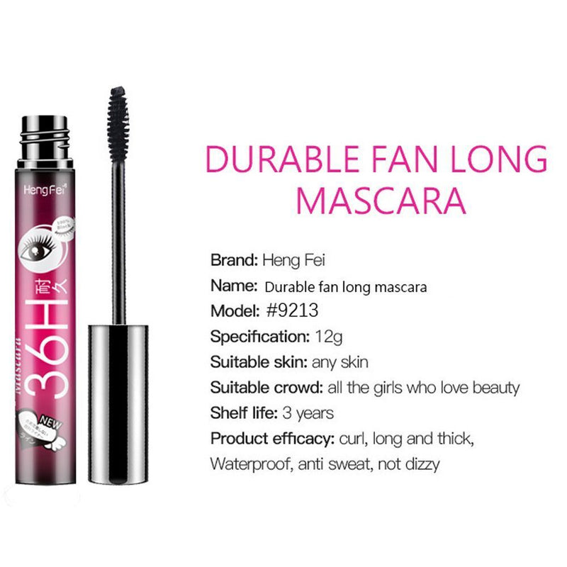 Waterproof Eye Makeup Tools Thicker Longer 4D Silk Fiber Mascara Curling
