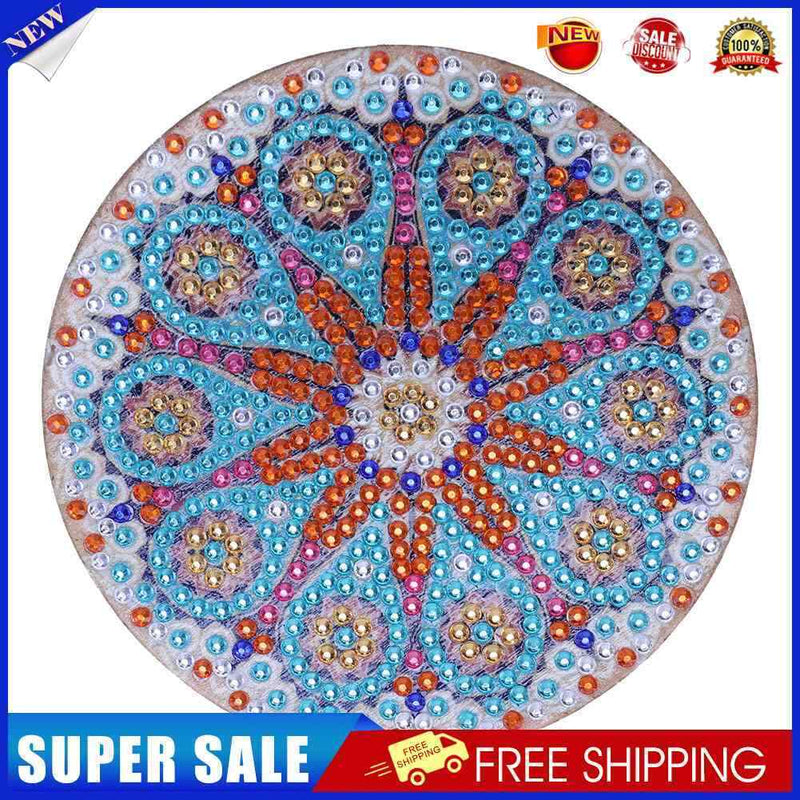 DIY Diamond Painting Mandala Round Coaster Cup Table Placemat (AA1059-2)