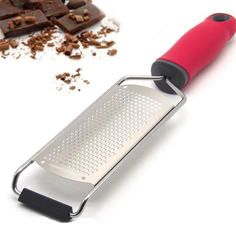 Stainless Steel Garlic Ginger Lemon Grating Zester Cheese Grater Utensil