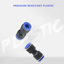 30pcs Pneumatic Fittings Straight Gas Quick Connector Air Water Hose Pipe Tube