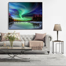 Painting By Numbers Aurora Hand Painted Canvas Oil Art Picture Crafts DIY Kit