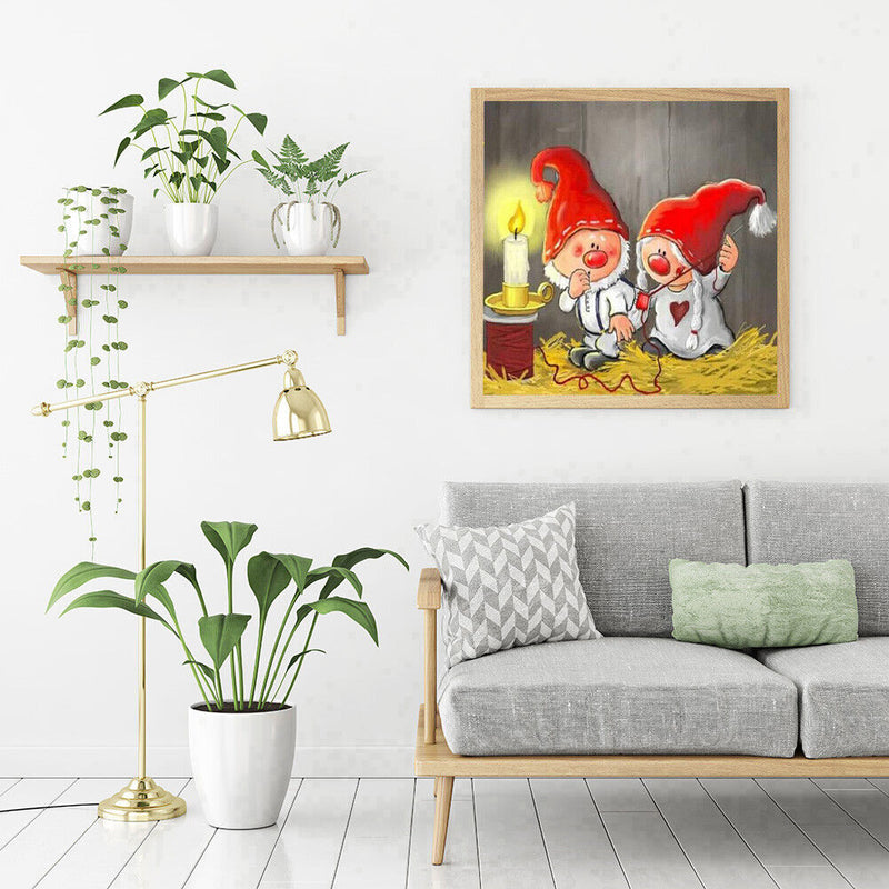 Christmas Goblin 5D DIY Full Drill Diamond Painting Pictures Rhinestone Mosaic