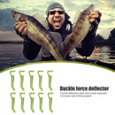 10pcs Fishing Hook Sleeves D-rig Line Aligner Hair Rigs Carp Fishing Tackle