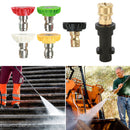 Pressure Washer Gun Adapter + 5 Nozzles Tips for Karcher K2 K3 K4 K5 K6 K7