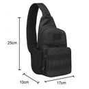 Chest Sling Molle Bags Men Outdoor Sports Hiking Camping Shoulder Bags Backpa