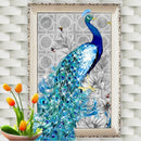 5D Diamond Embroidery Painting DIY Peacock  Stitch Craft Kit Cross Right