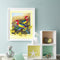 #A Flower Bird Oil Paint By Numbers Kit DIY Acrylic Painting on Canvas Frameless