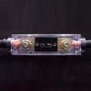 Bolt-on Fuse Holder Transparent Cover Auto Fuse Box High Temperature Resistance