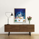 5D DIY Diamond Painting Full Square Drill Snowman Animal Wall Decor Rhinestone
