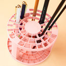 Eyebrow Pencil Holder Large Capacity Cosmetic Brush Holder Desk Cosmetic Stor