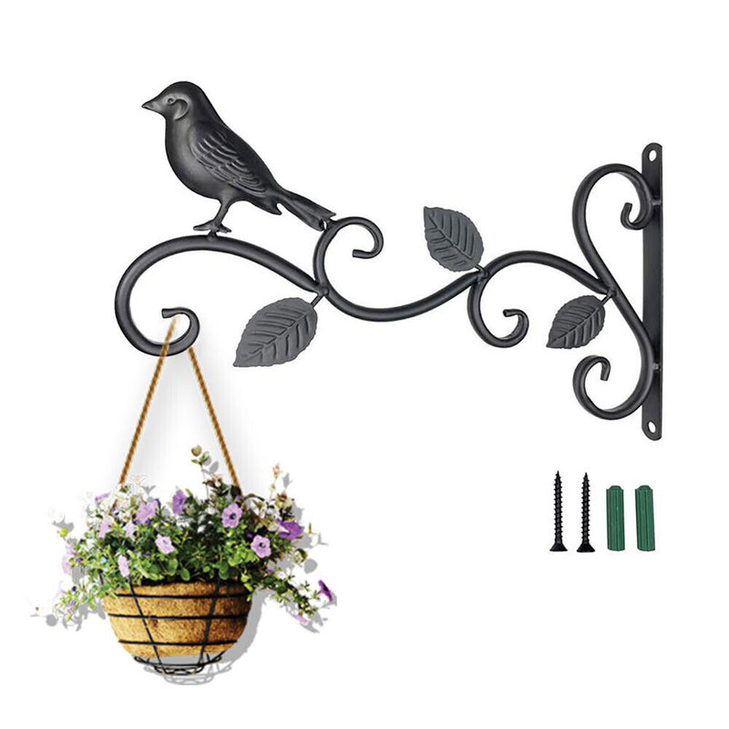 Metal Hanging Flower Plant Basket Flower Pot Support Bracket Household Tools