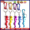 Multifunctional Aluminum Alloy Bottle Opener Beauty Cartoon Keychains